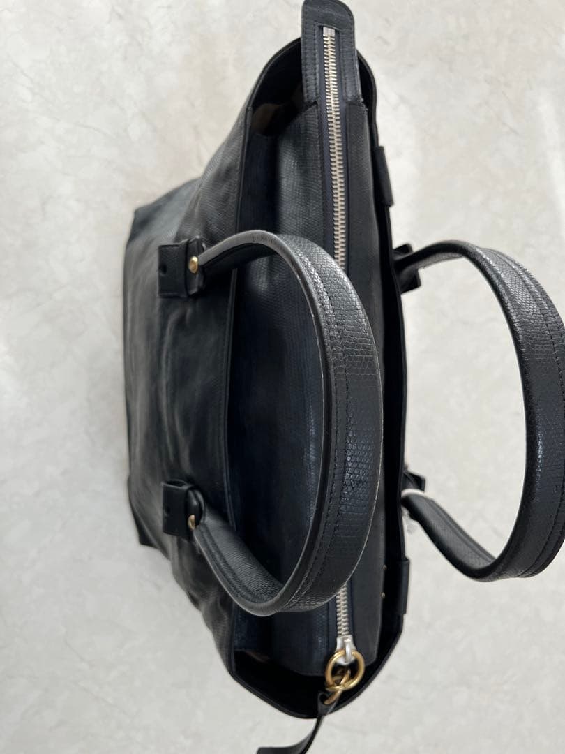 Chloé ブラック レザートートバッグ