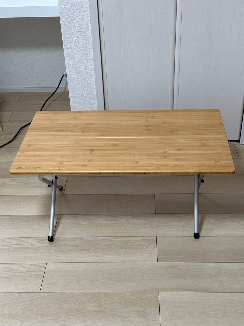  peak ワンアクションローテーブル 竹 LV-100TR