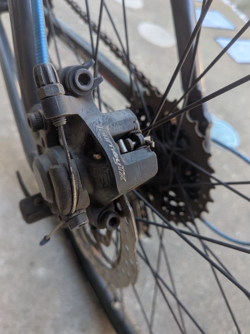 GIOS MISTRAL ディスクブレーキ カスタム 引き取り限定