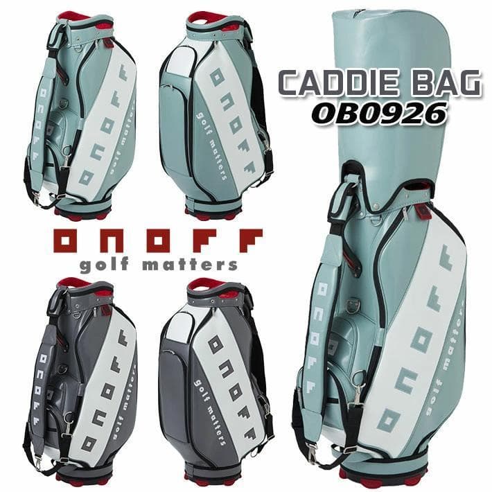 新品 ONOFF オノフ プロレプリカ キャディバッグ OB0926 グレー