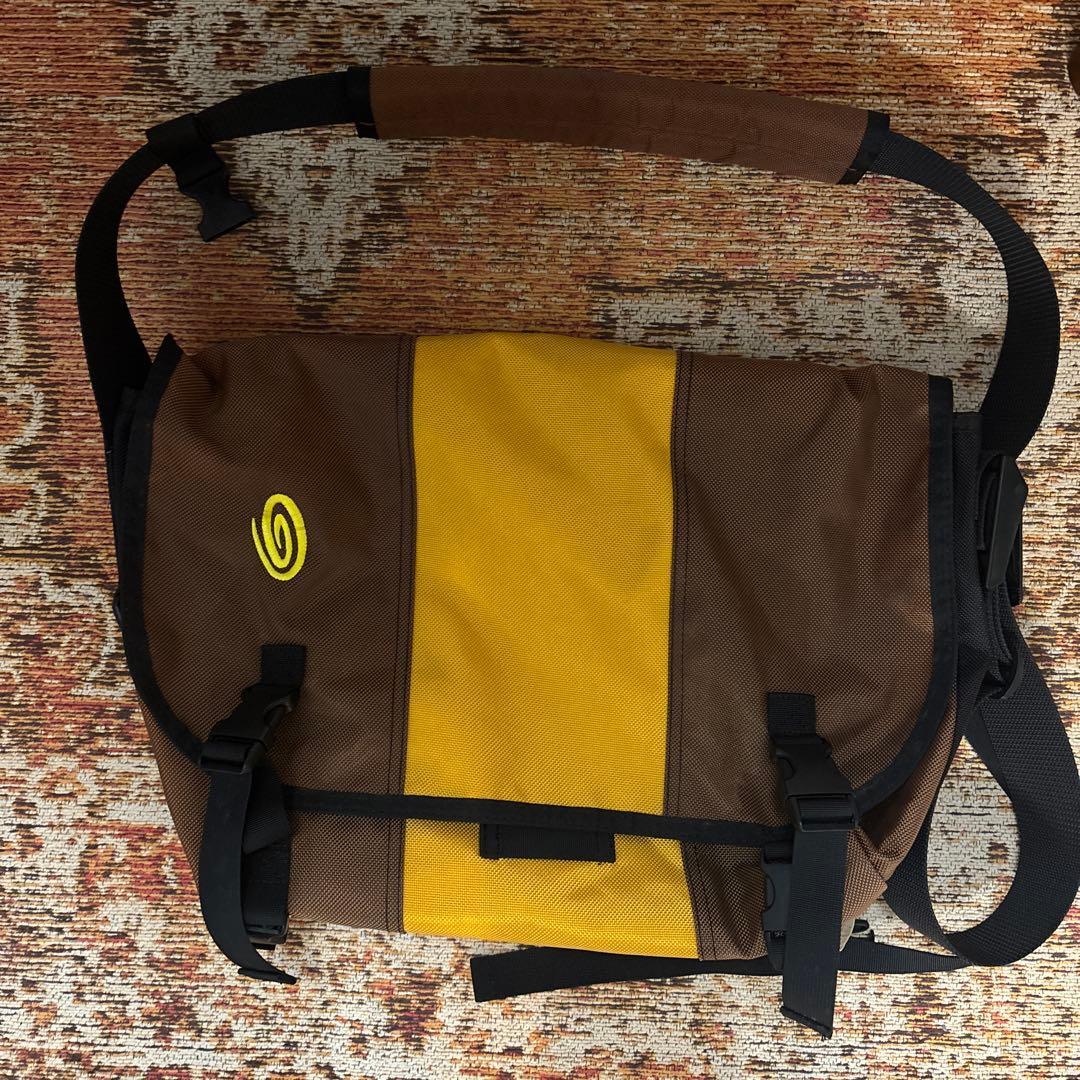 Timbuk2 メッセンジャーバッグ ブラウン/イエロー
