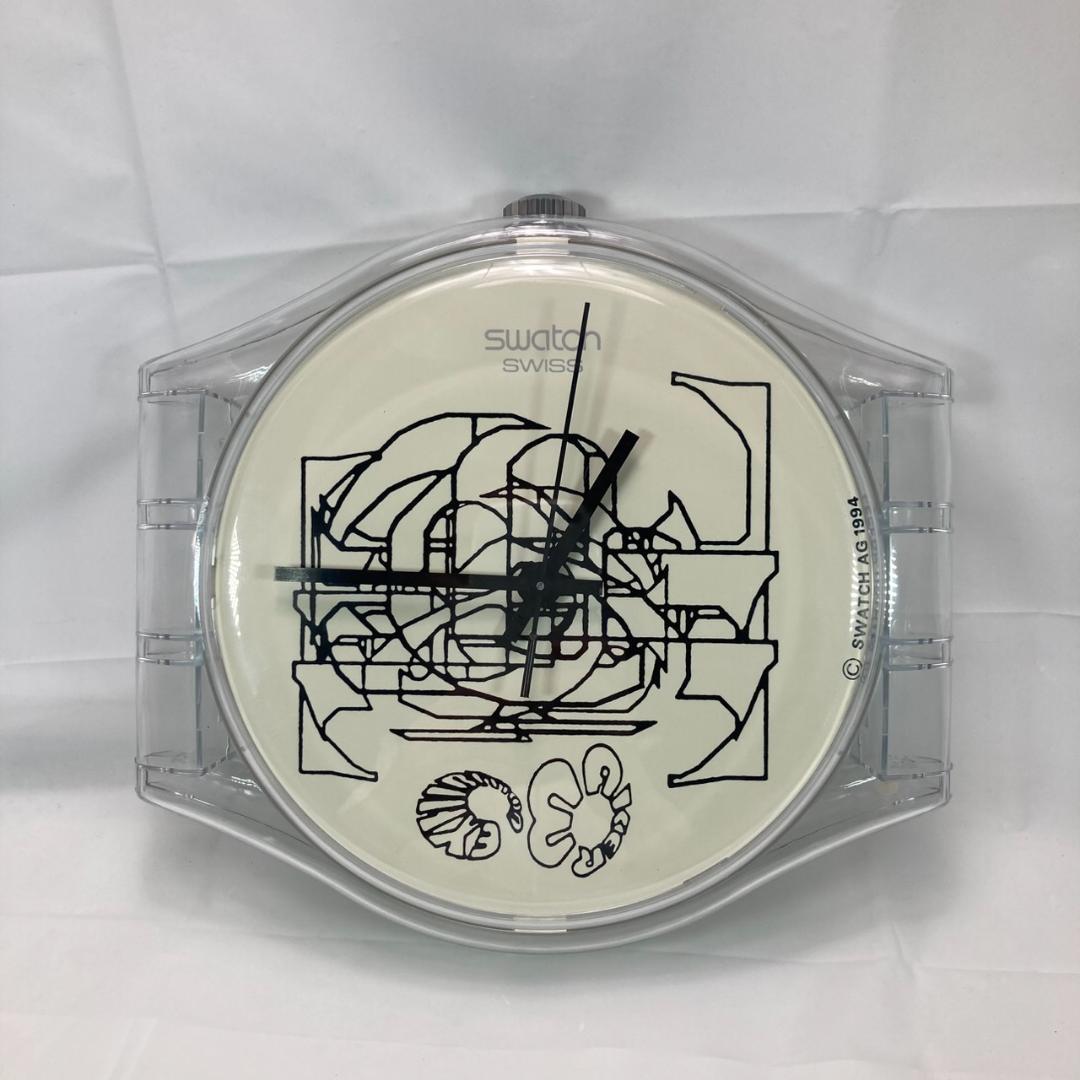 MaXI swatch 腕時計型 壁掛け 時計 スウォッチ マキシスウォッチ