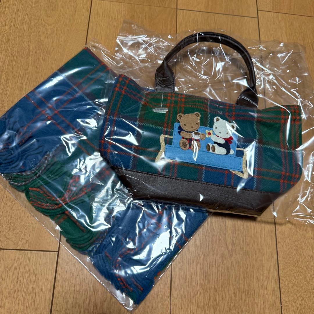 familiar 限定 バッグ マフラー 2点セット