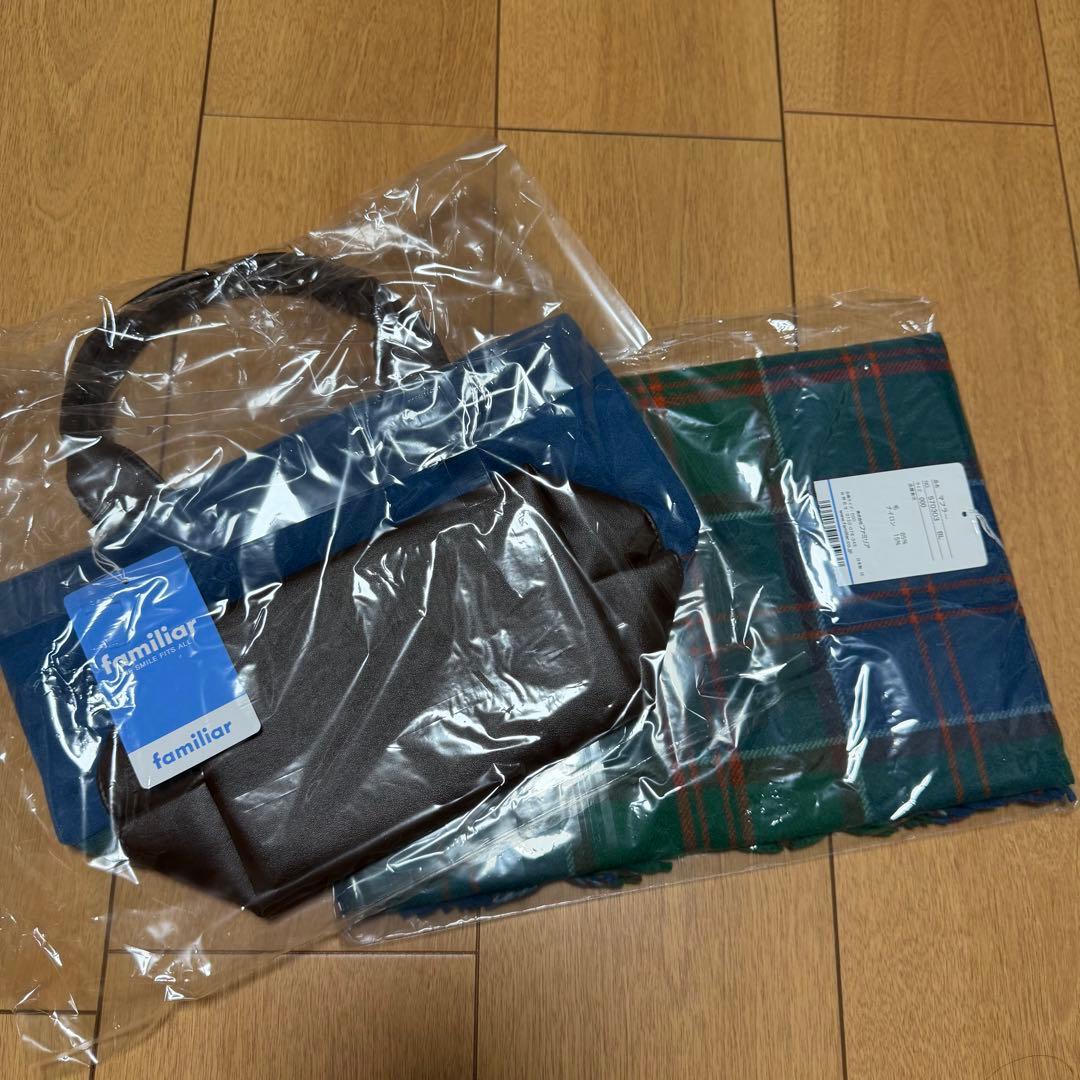 familiar 限定 バッグ マフラー 2点セット