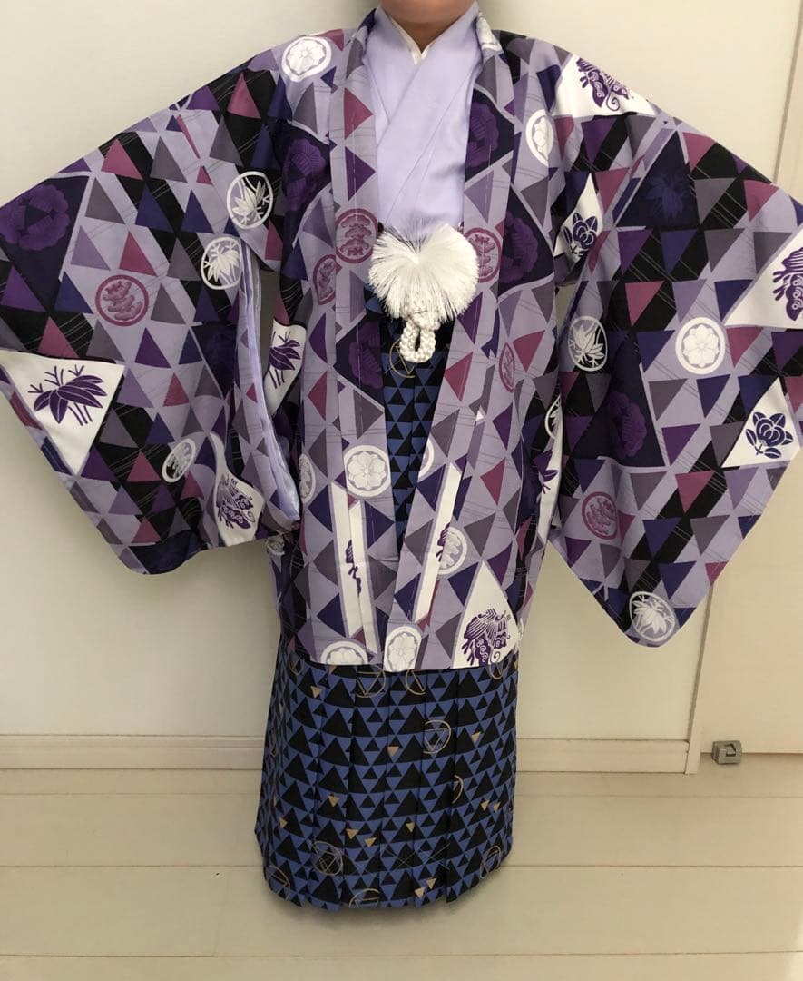 卒業式　小学生　袴　男子150 （足袋付き）