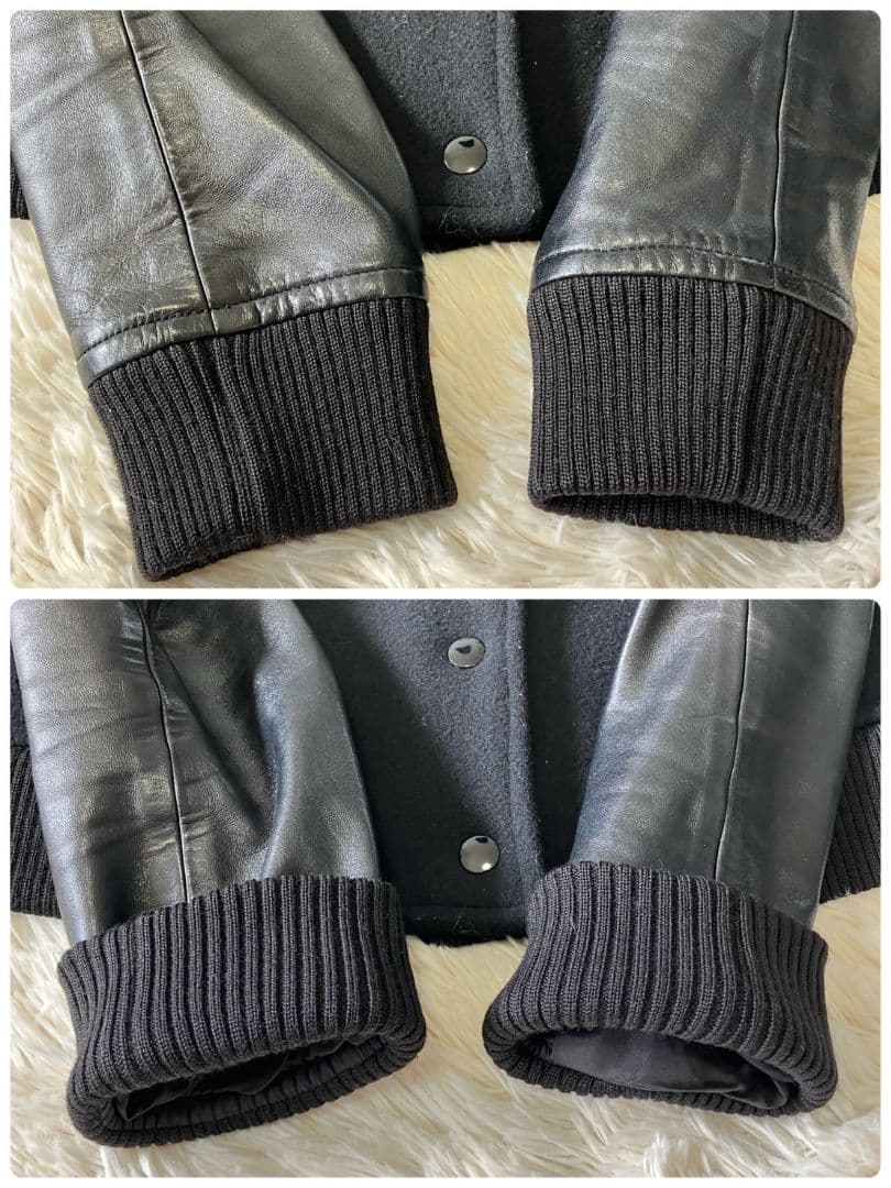 MUVEIL WORK ミュベールワーク ブルゾン スタジャン レザー 馬革