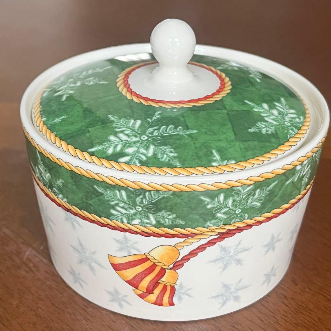 【レア美品】ウェッジウッド★ウィンターフェスティバル★可愛い2点