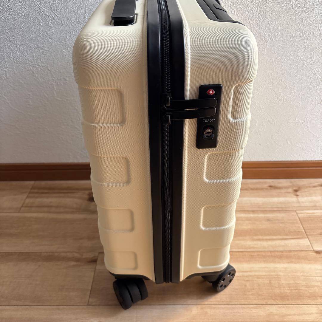 無印良品　キャリーケース　19L ホワイト　美品　最安値