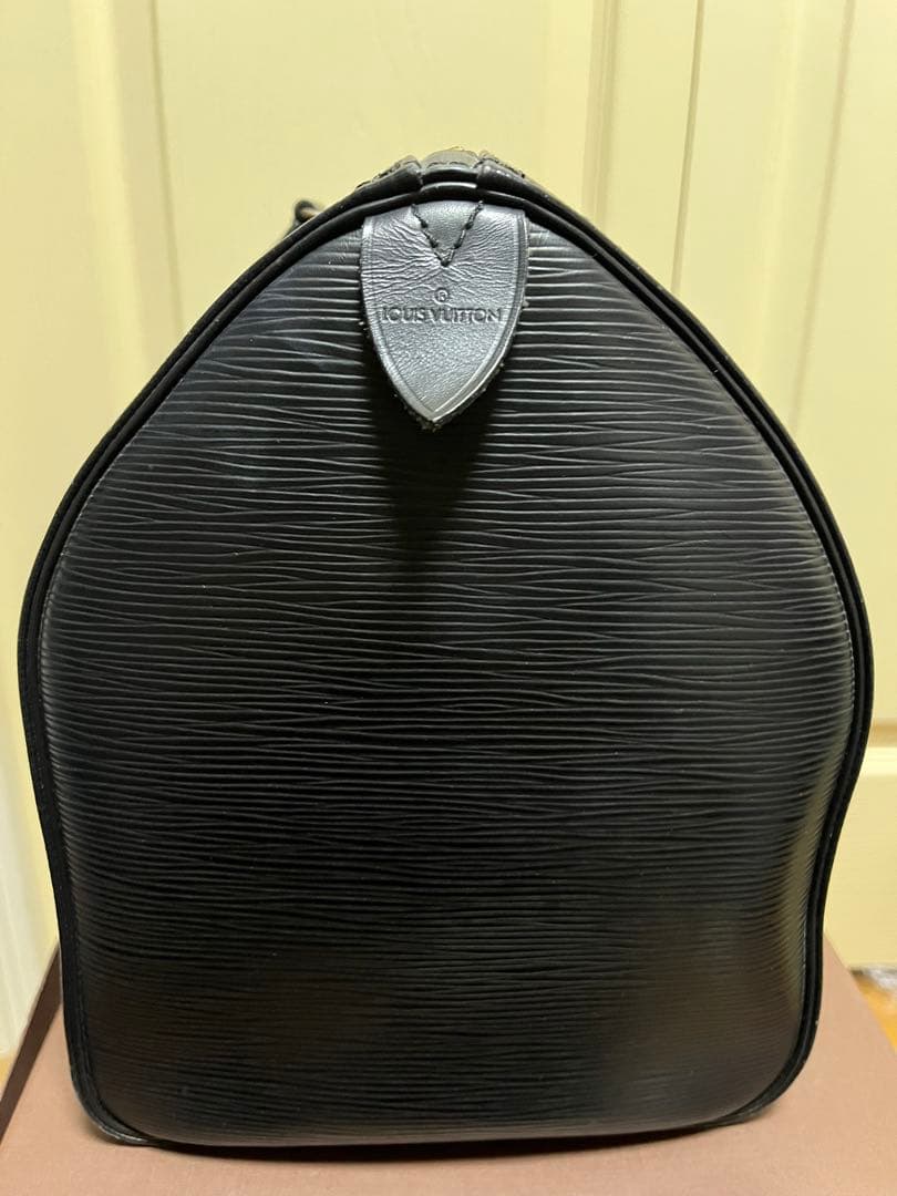 LOUIS VUITTON エピ スピーディ35 ボストンバッグ レザーブラック