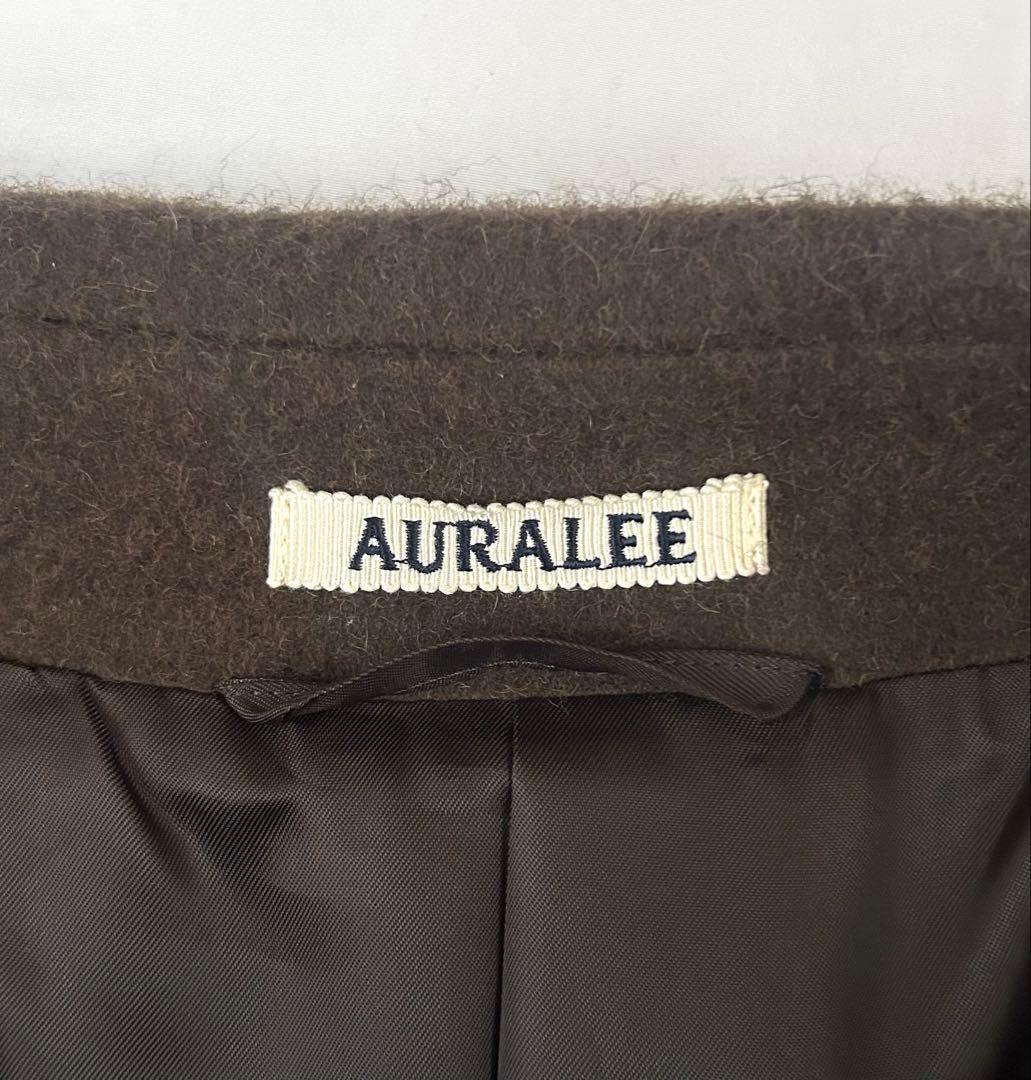 リ*ン様 【AURALEE】BABY CAMEL FLANNEL COAT サイ
