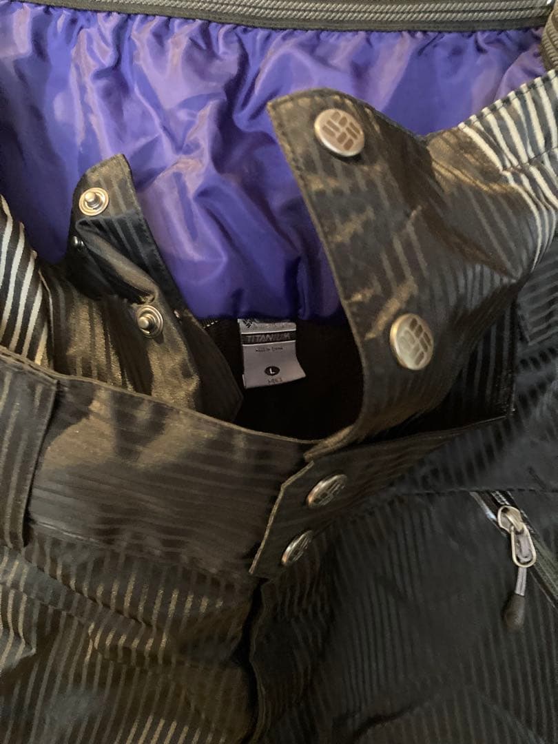 美品　コロンビアColumbiaスノーボードウェアセットアップLサイズ　ゴーグル