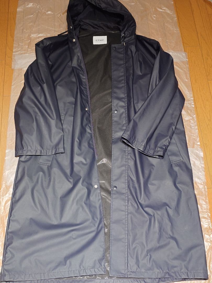 小物 CTHY OVERSIZE COATING RAIN COAT