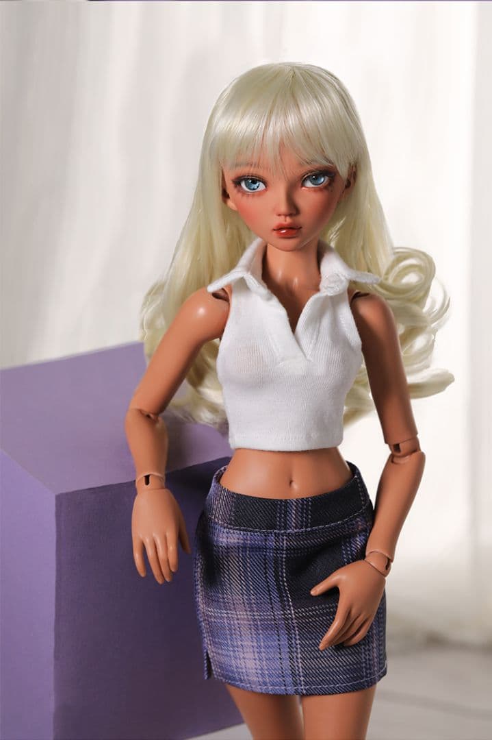 H24 BJD 1/4 ドール本体 Chloe　球体関節人形 ハンドメイド