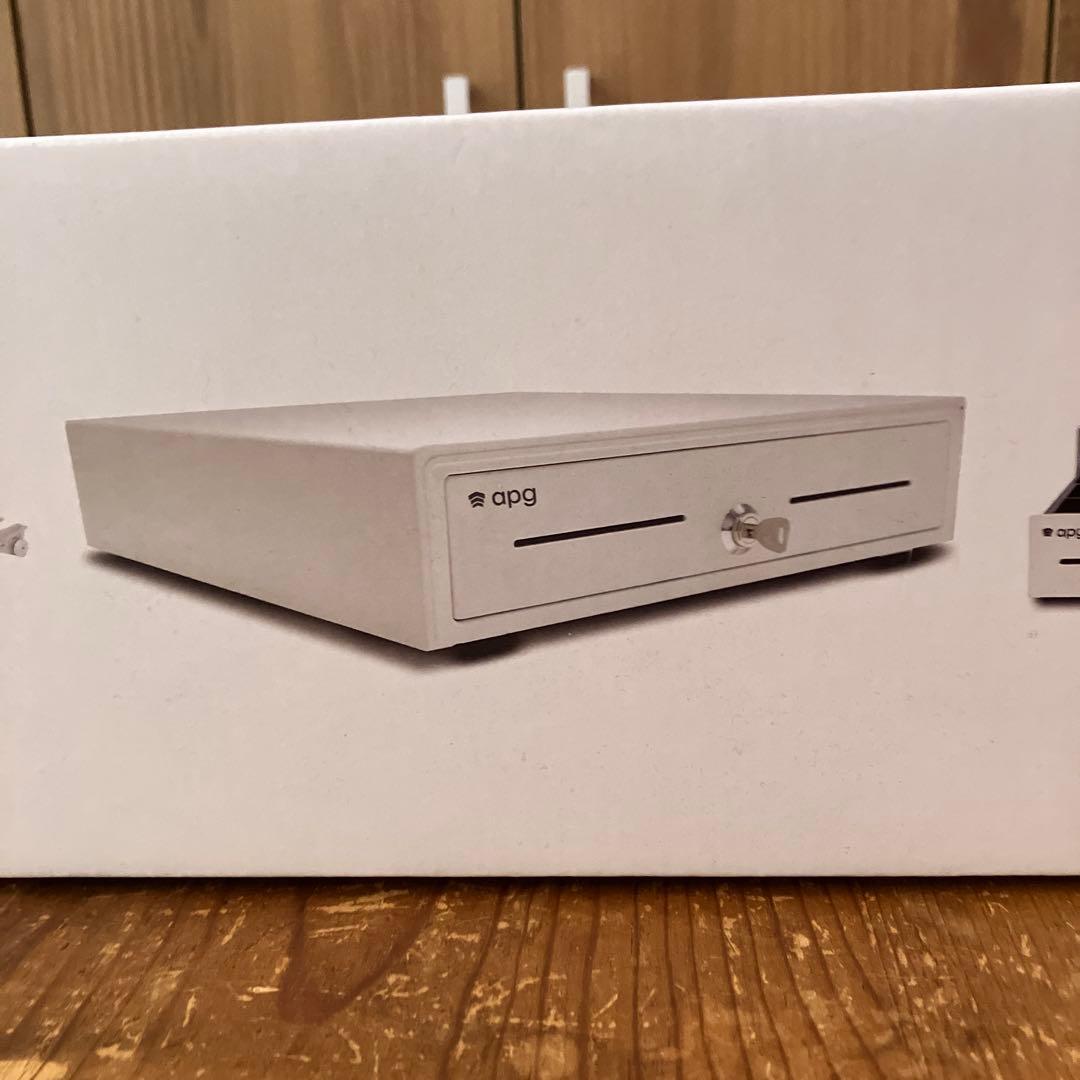 squareターミナル、キャッシュドロワー、専用ハブ、ロール紙4点セット