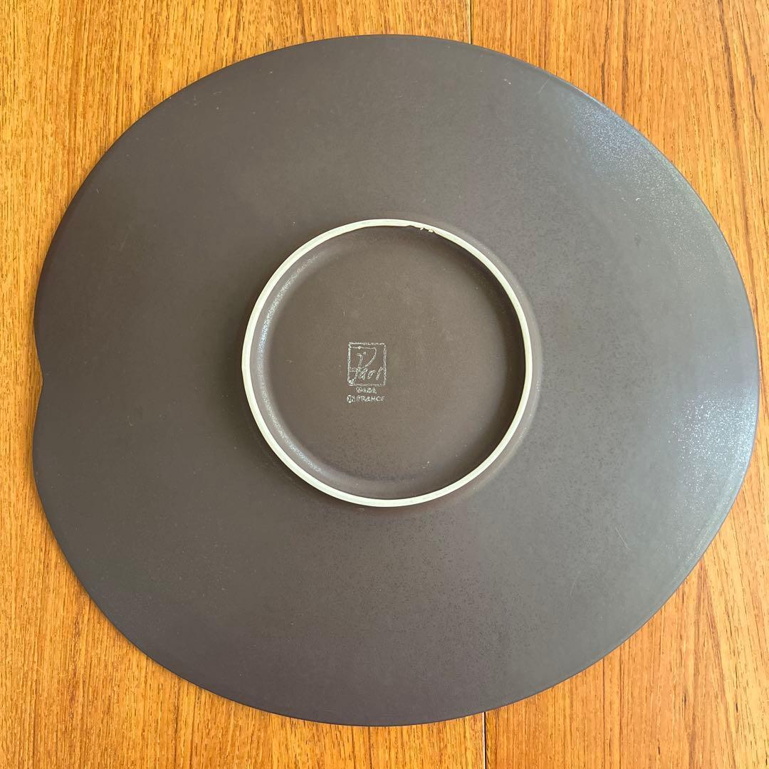 【大皿6枚】Jars Nenuphar プレゼンテーションプレートオレンジ