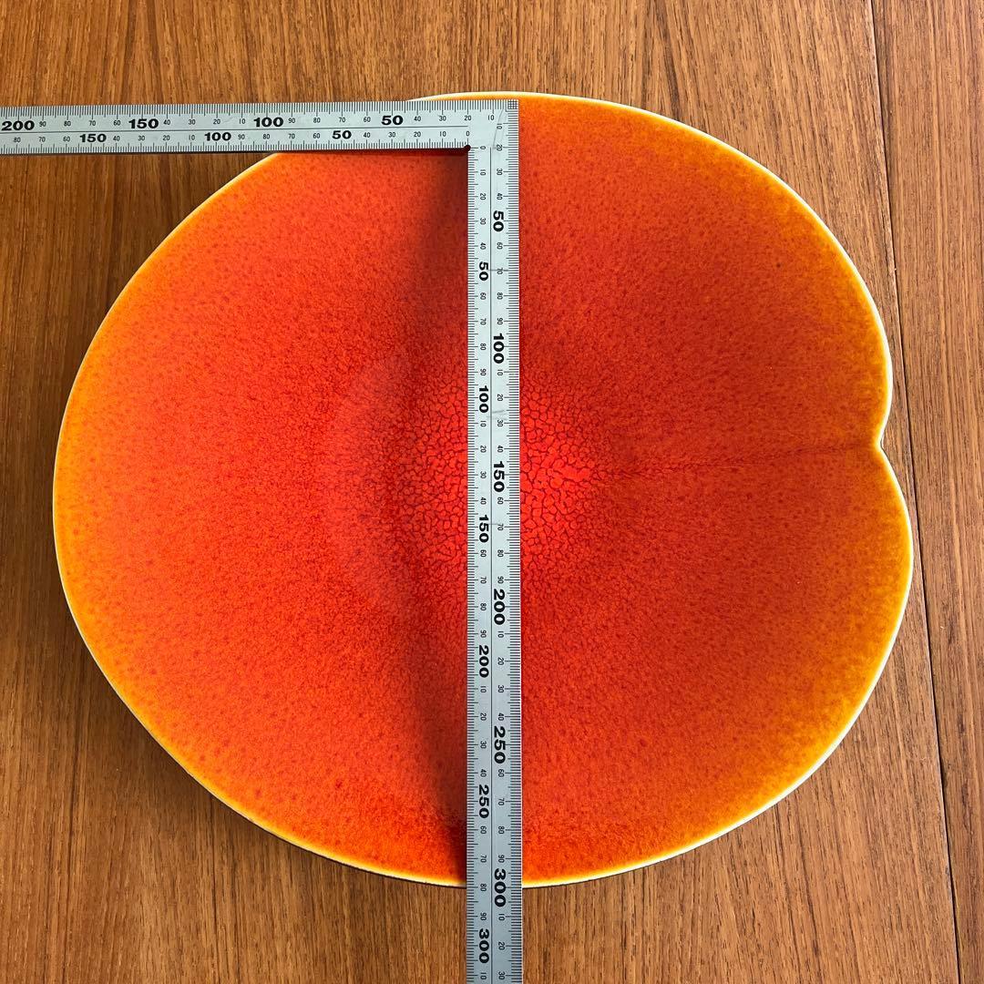 【大皿6枚】Jars Nenuphar プレゼンテーションプレートオレンジ