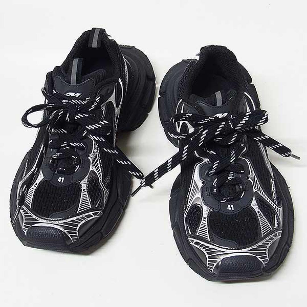 【BALENCIAGA】3XL ダットスニーカー サイズ41 ブラック
