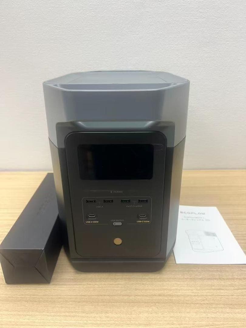 【公式認定整備済品】EcoFlow DELTA 2 ポータブル電源　保証付き