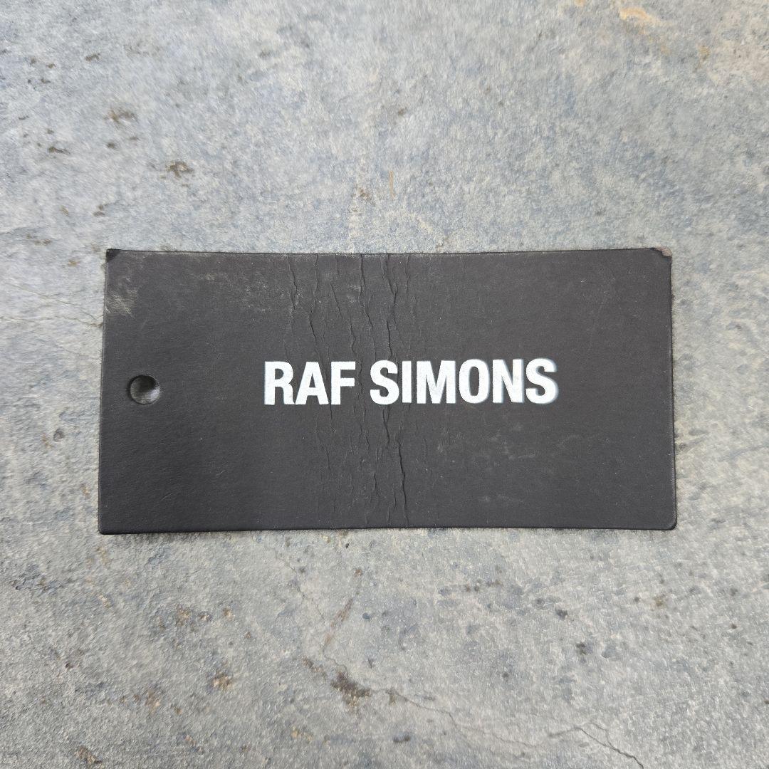 RAF SIMONS ブラックトートバッグ RSRロゴ
