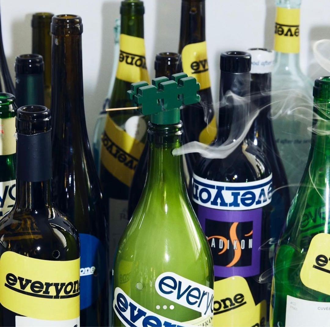 everyone × ttt_msw ワインボトル インセンススタンド