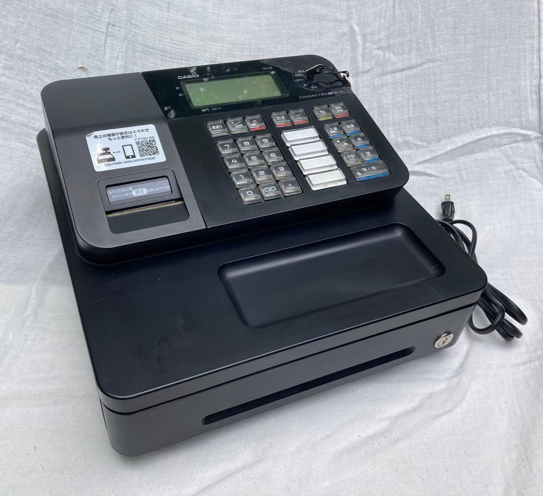 CASIO レジスター　SR-G3 ブラック