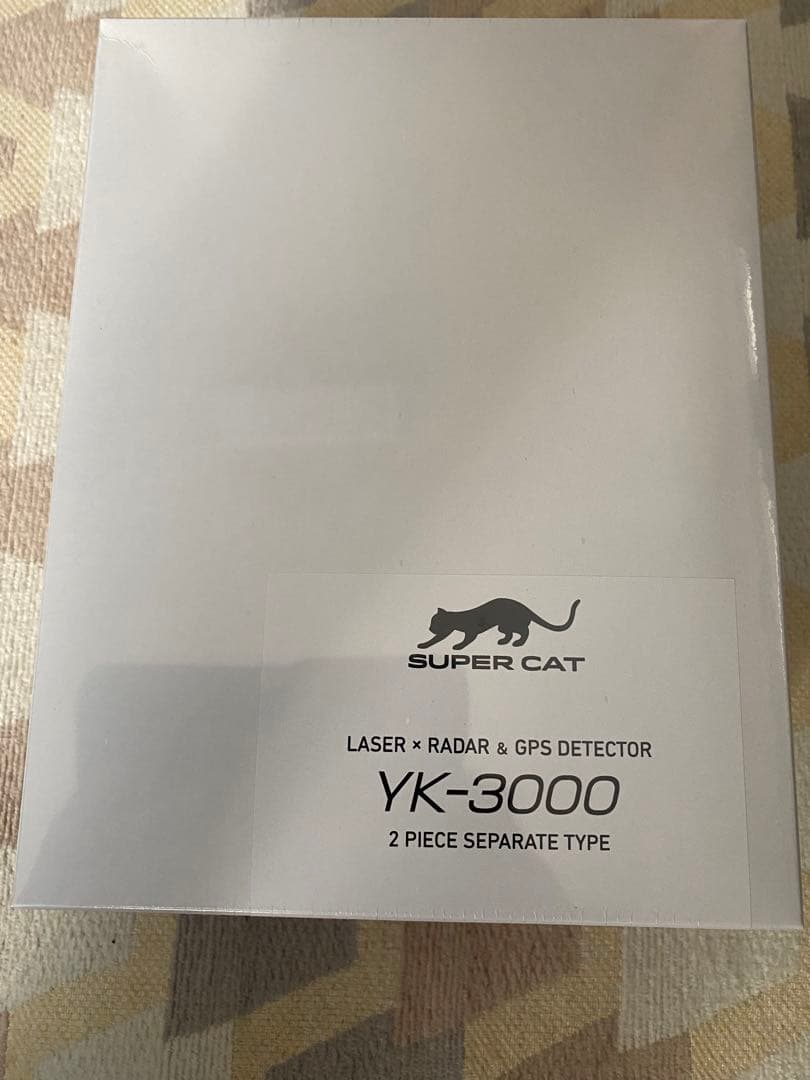未開封Yupiteru ユピテルSUPER CAT YK-3000レーダー探知機