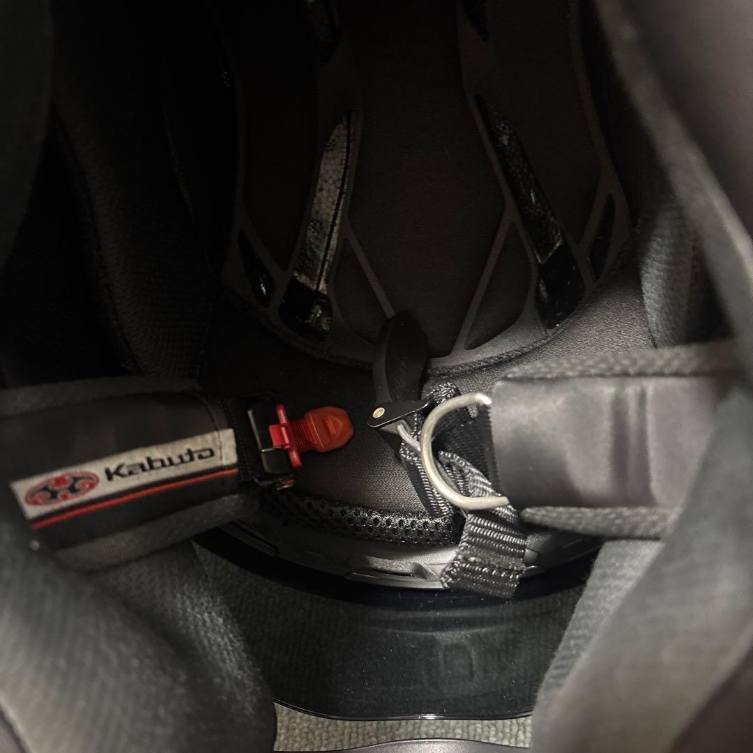 Kabuto カムイ3 ホワイト フルフェイスヘルメット 「サイズL」