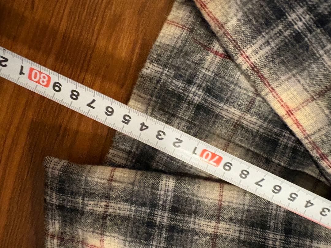Pendleton 100%バージンウールネルシャツ希少サイズ4xl オンブレ