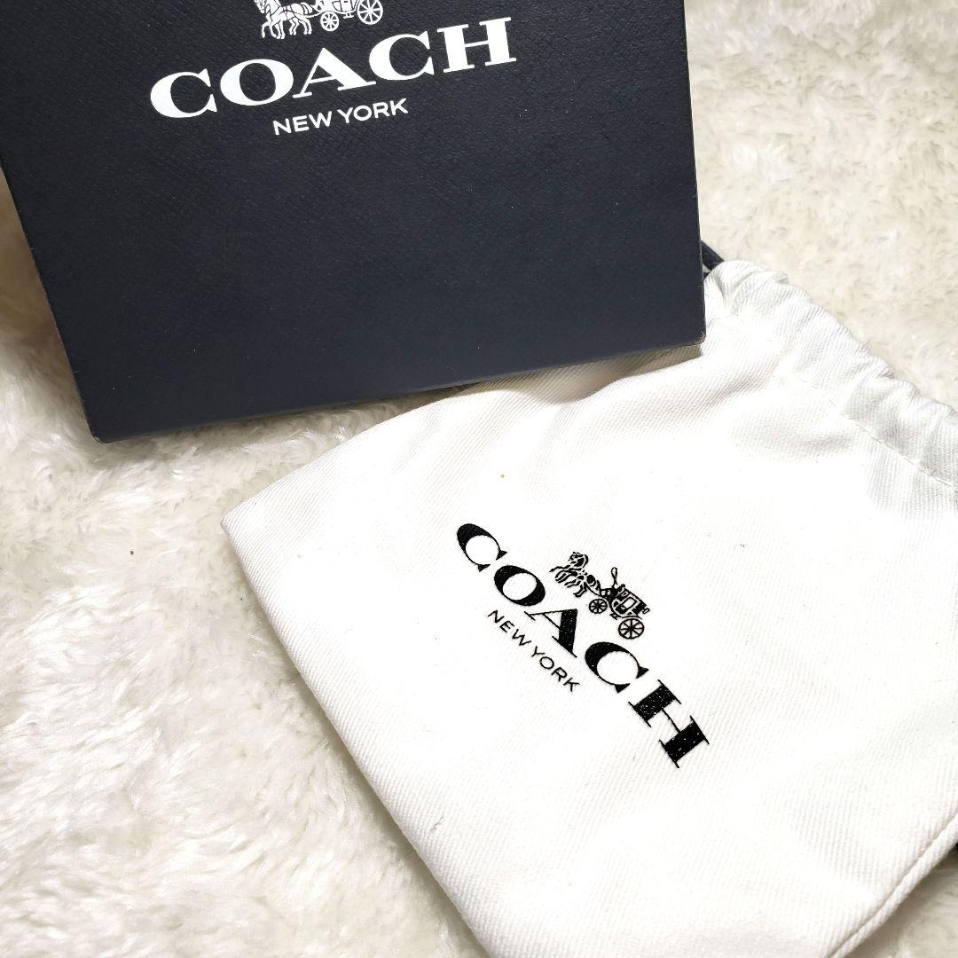 コーチ COACHシグネチャー レキシー キーホルダー キーリング 極美品