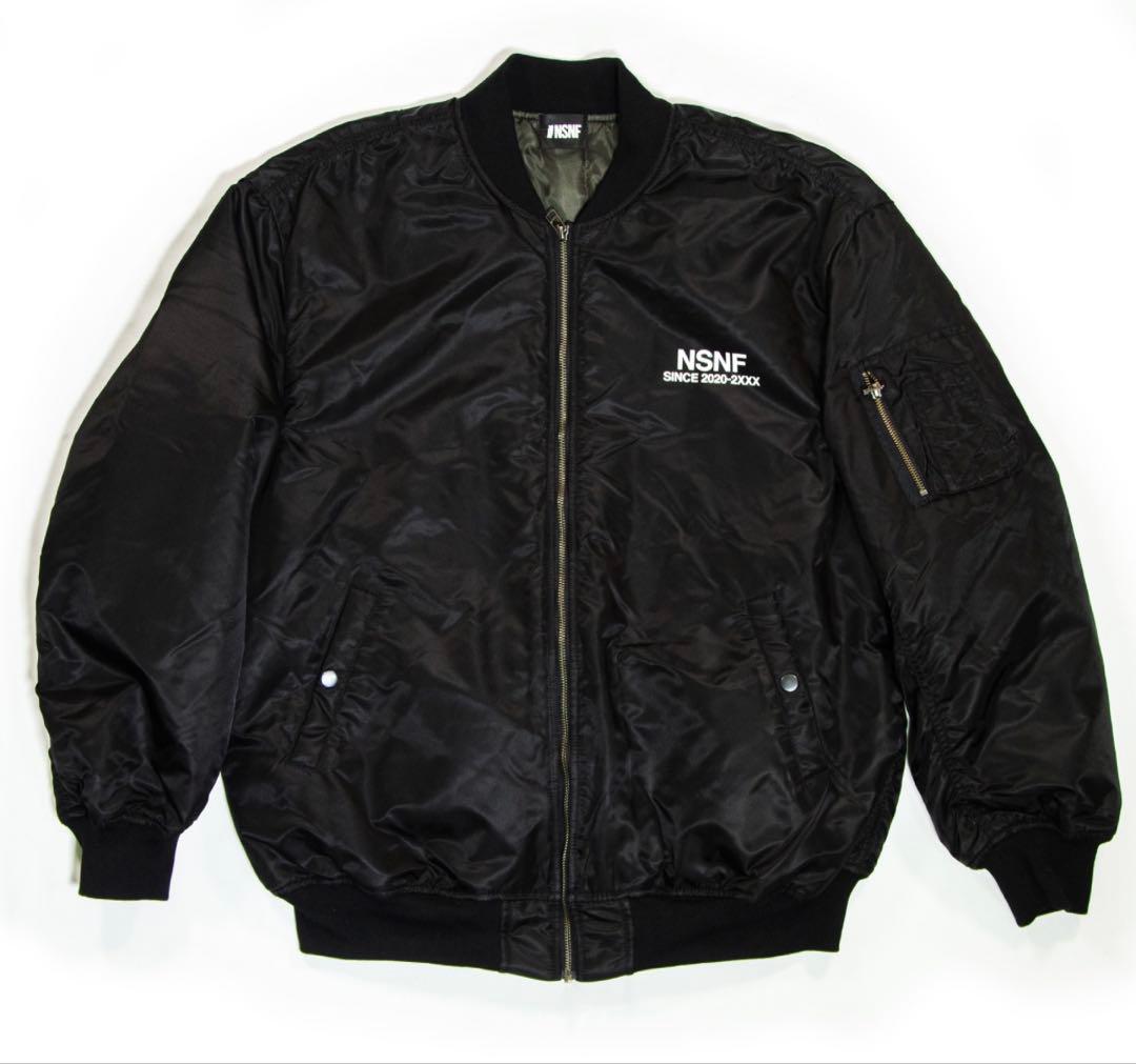 シド明希ブランド⭐︎Logo MA-1 -Black-