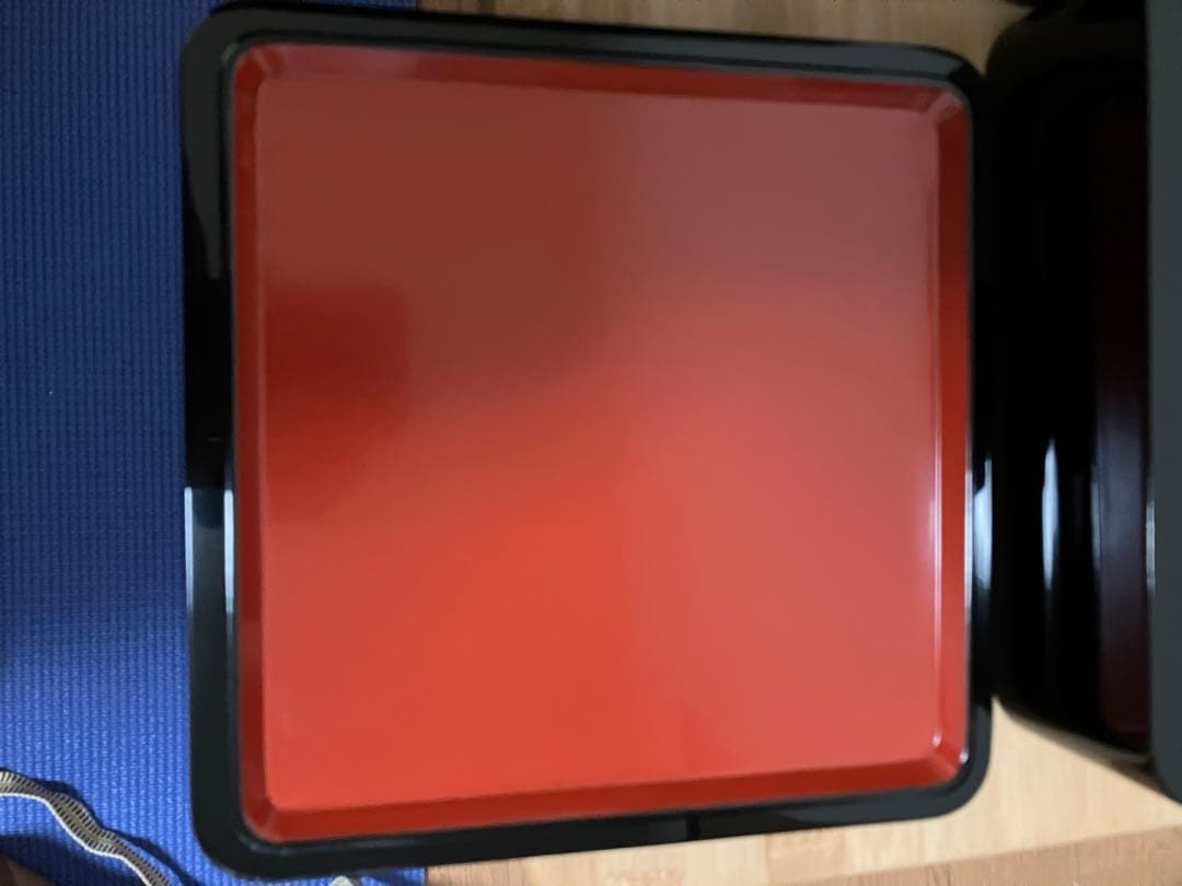 重箱　輪島塗　3段　特注　家紋　丸に木瓜　若島屋謹製