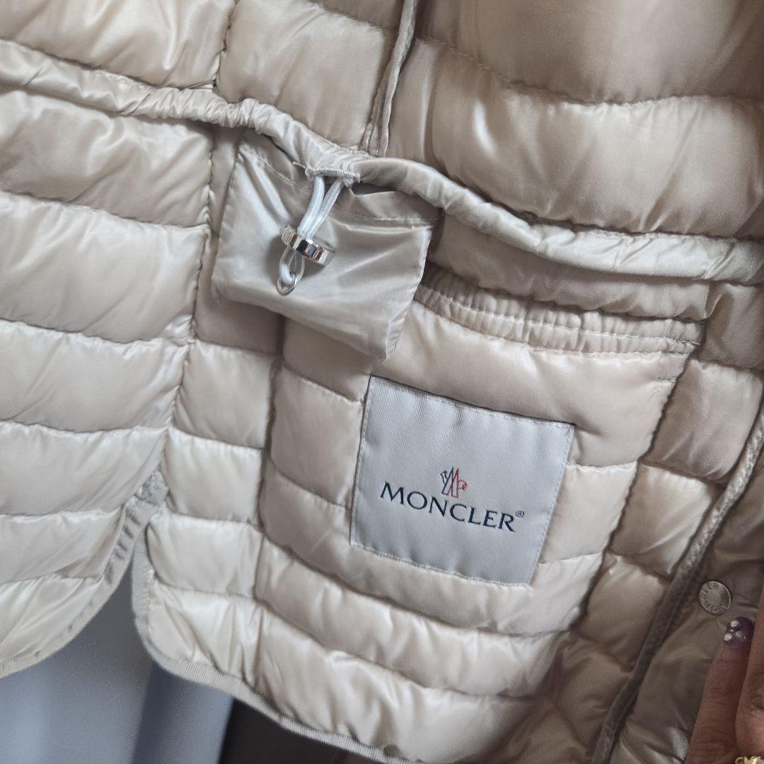 MONCLER ベージュ ダウンジャケット00 お子様にも！
