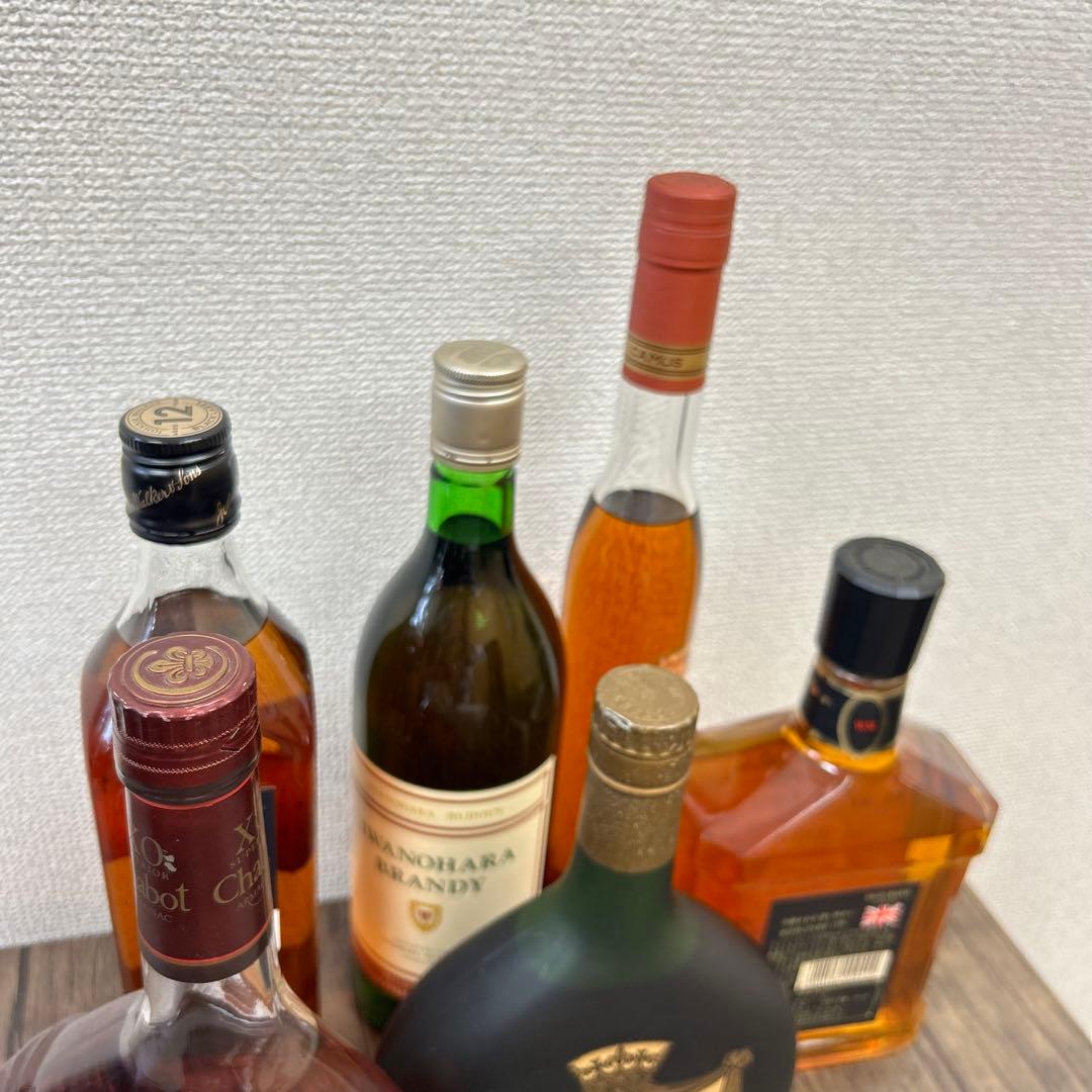 古酒まとめ　ウイスキー　ブランデー　6本まとめ