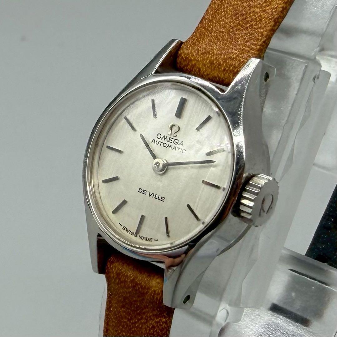 稼動品✨OMEGA 腕時計 デビル 自動巻き シルバー