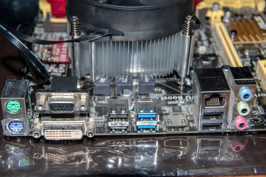 CPU i5-4690/16GB/SSD256GB付Asus B85M-Gセット