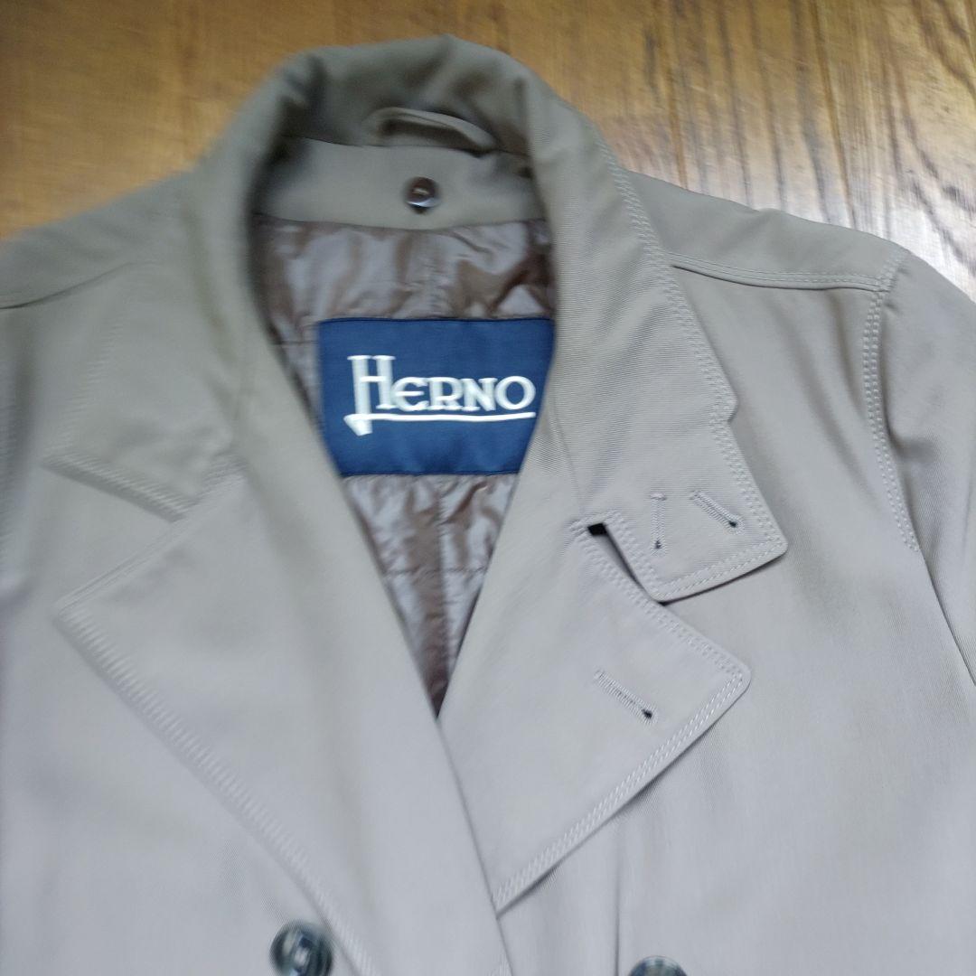 Herno Tech ダブルブレスト トレンチコート