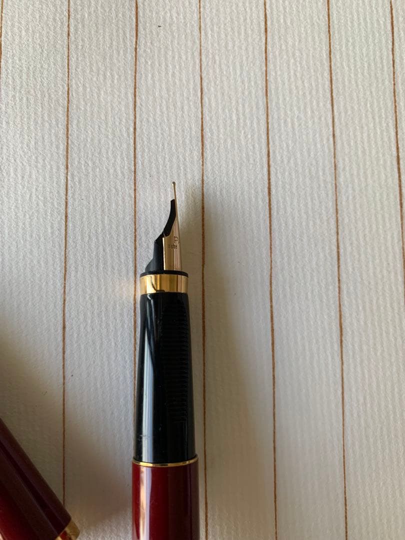 PARKER 75 バーガンディ 14Kペン先万年筆