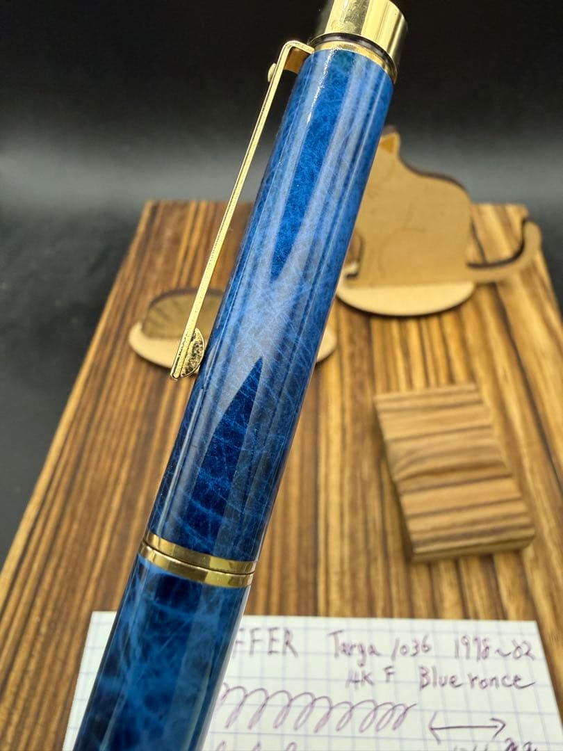SHEAFFER 万年筆 タルガ 1036 Blue Ronce 14K