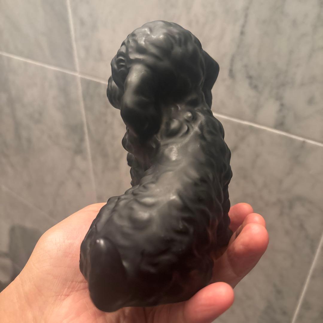 幻の博雲陶器社60年代ビンテージ生きているように美しい瞳で可愛過ぎるトイプードル