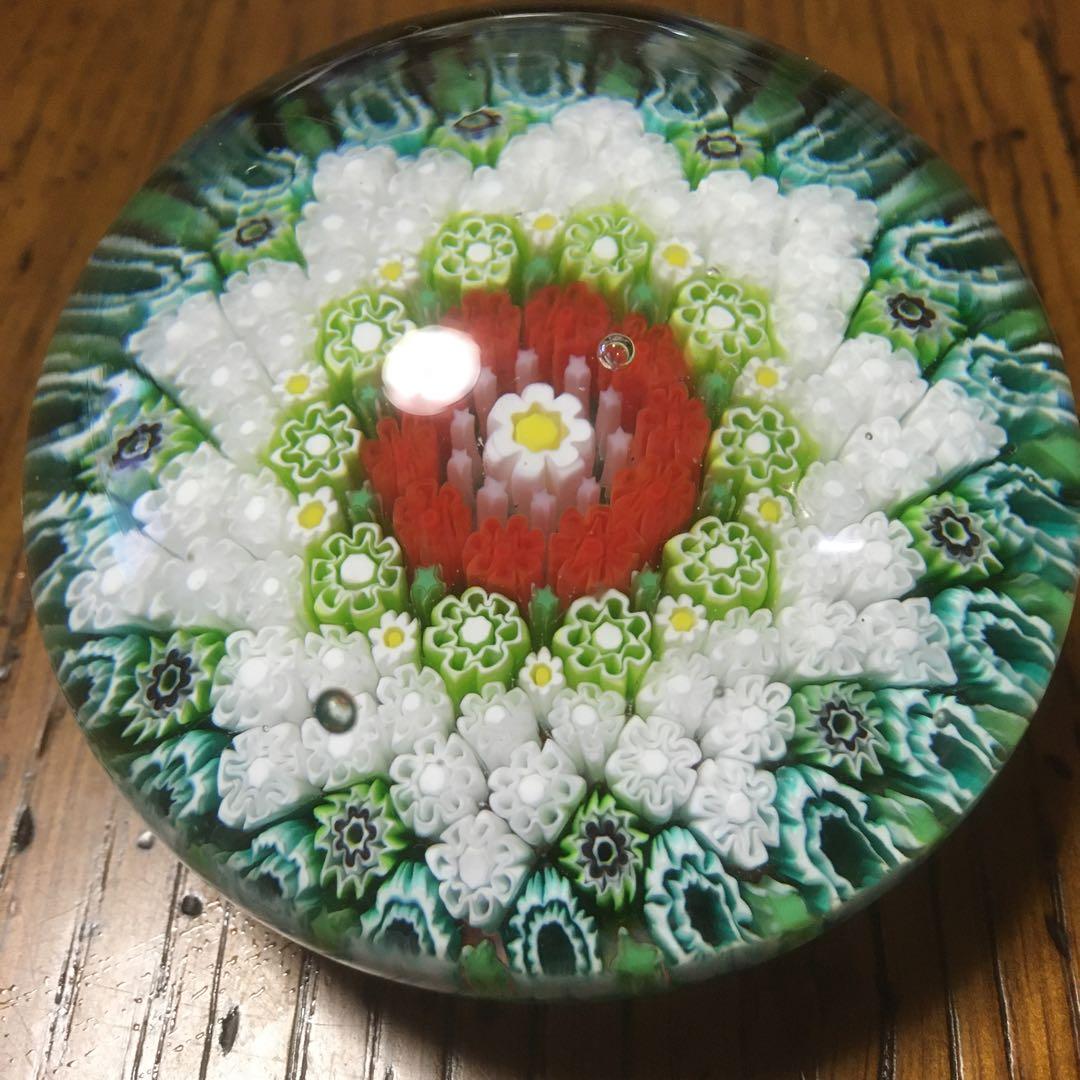 入手困難　サンルイ　Saint Louisペーパーウエイト　クリスタル