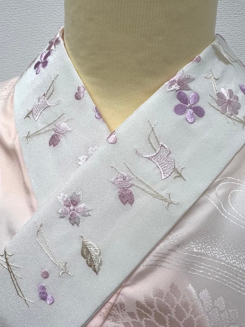 振り袖　フルセット　長襦袢　金彩加工　刺繍入り　銀通し　成人式　ブランド　742