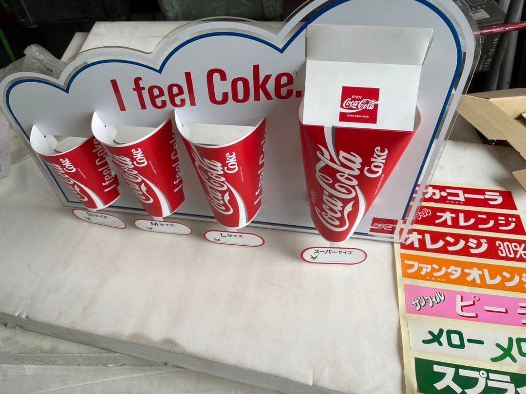 コカ・コーラ カップディスプレイ