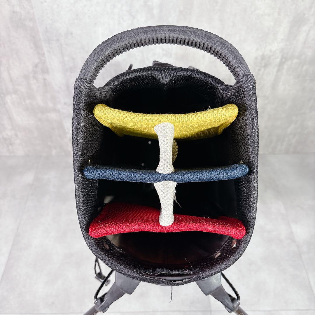 V585 BLUE TEE ゴルフ スタンド式 キャディバッグ スマイル