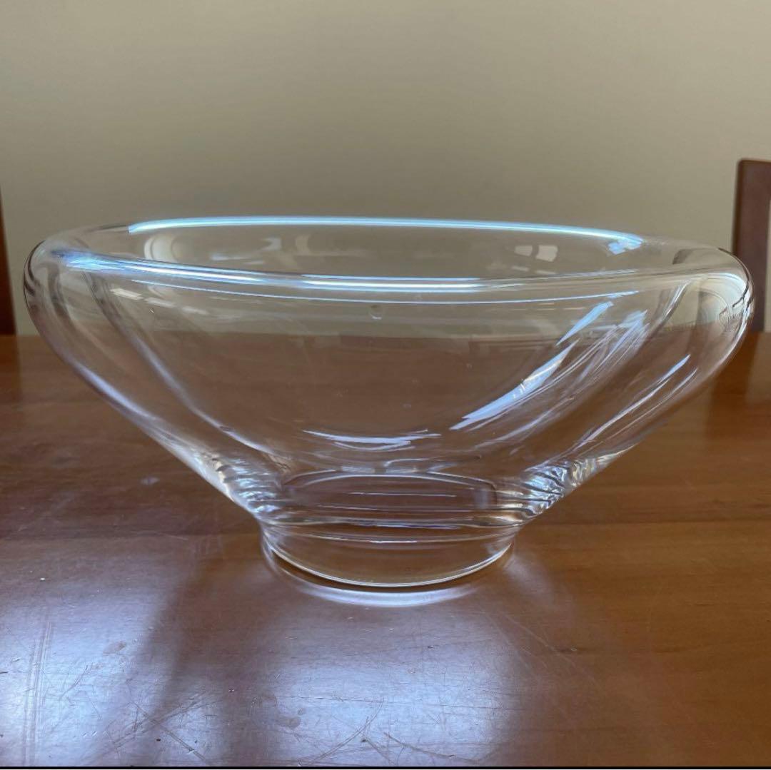 ガラス製 ボウル 約30cm スガハラ　スポーラ