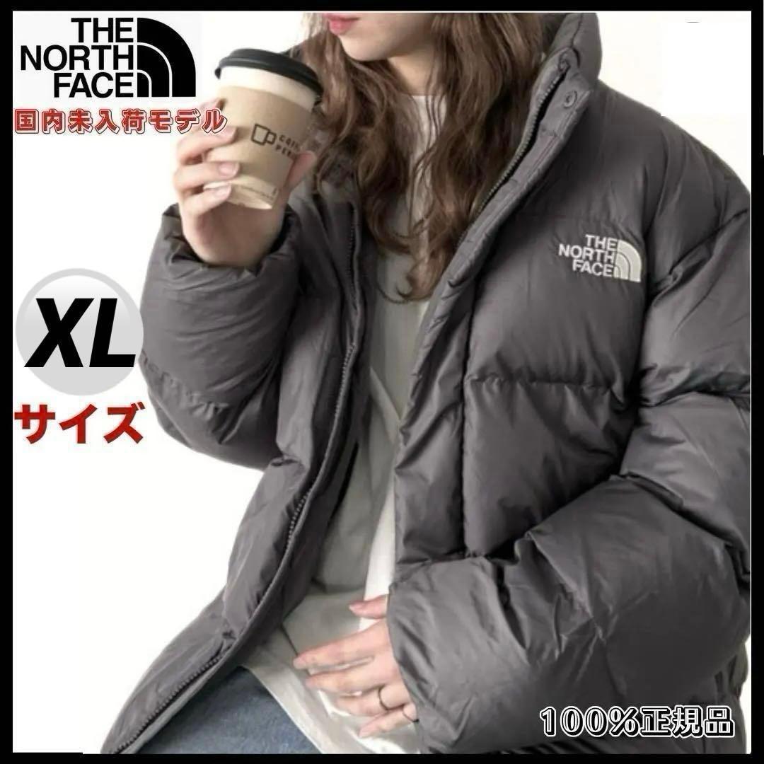 新品　ノースフェイス　ダウン XL ダウンジャケット 日本未発売　2XL グレー