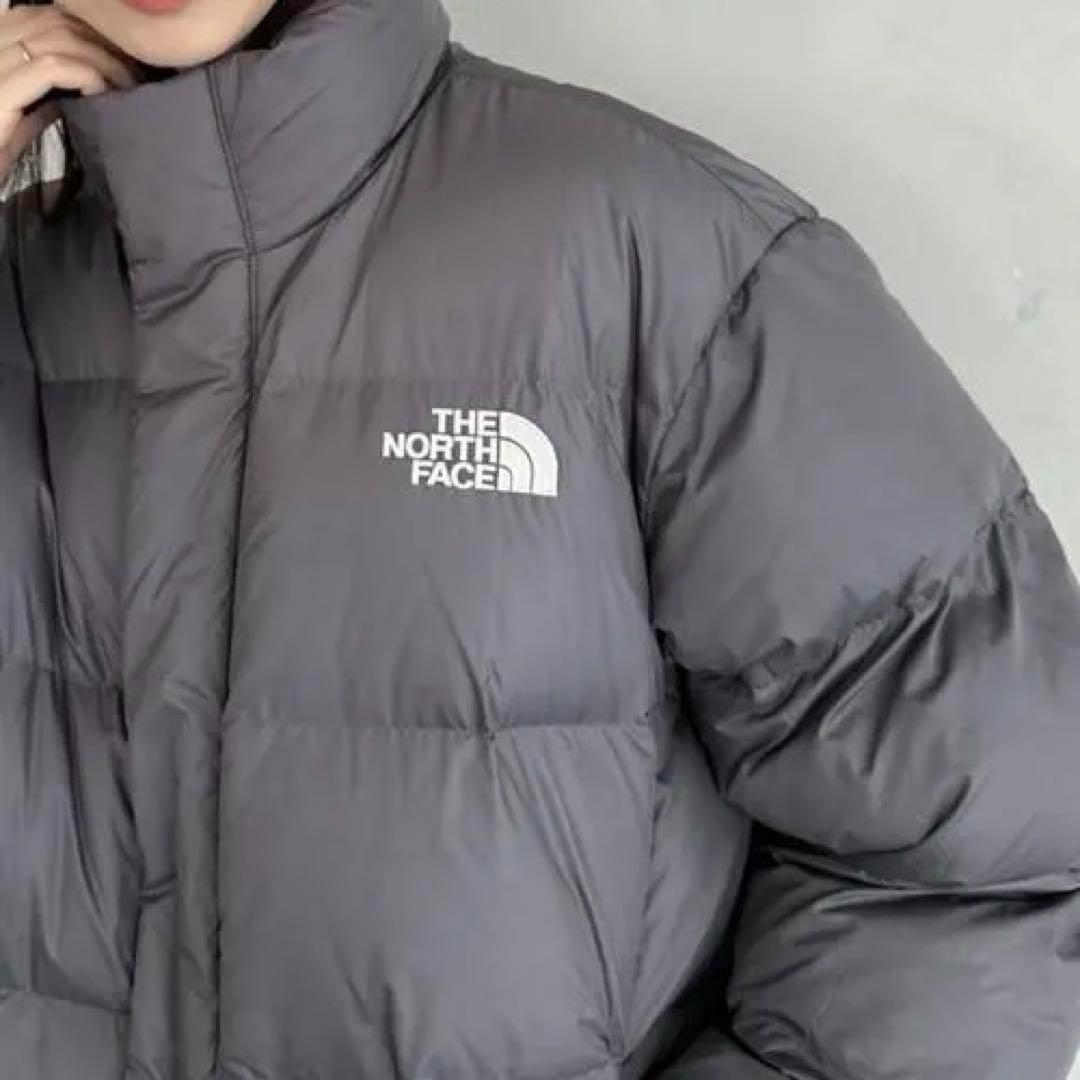 新品　ノースフェイス　ダウン XL ダウンジャケット 日本未発売　2XL グレー