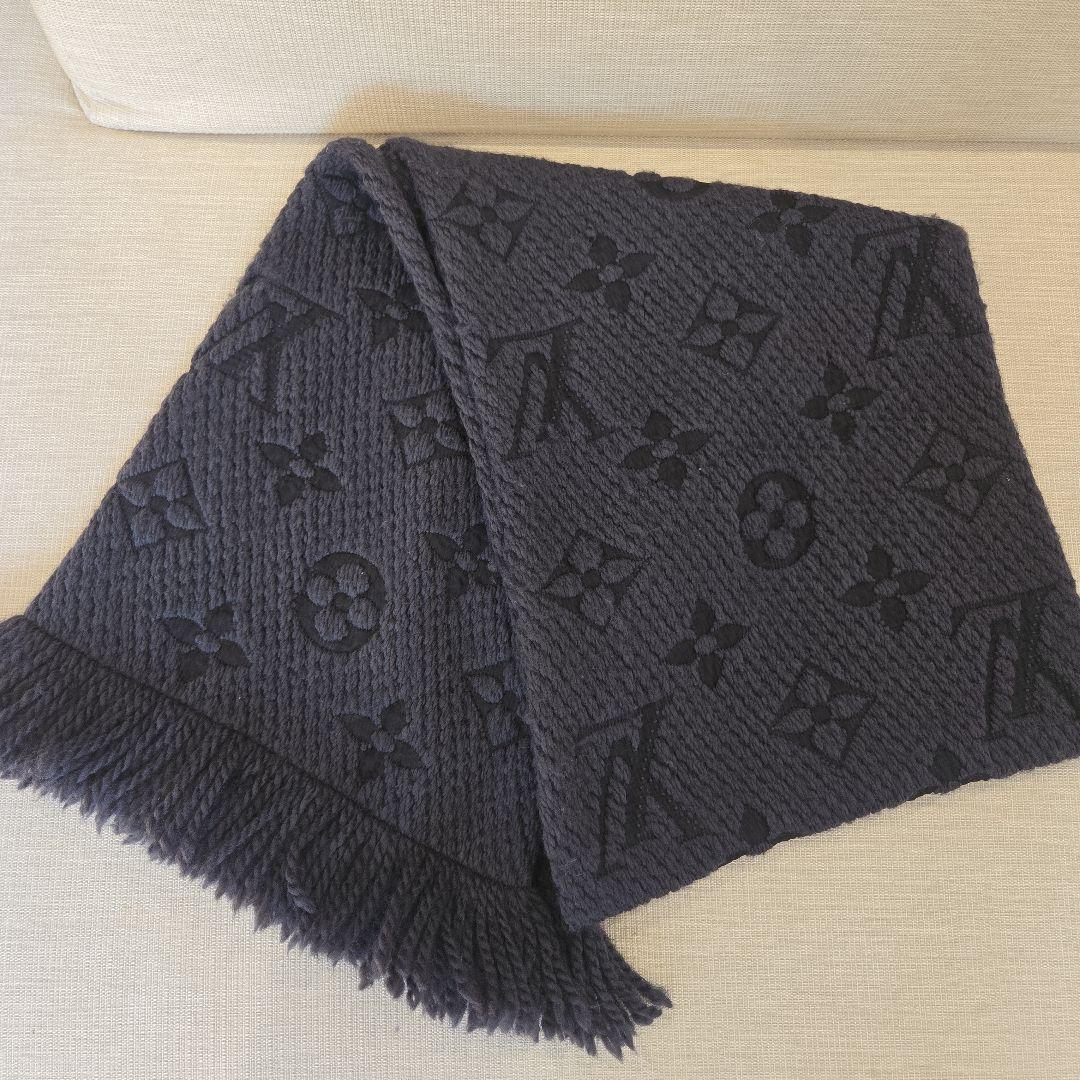 LOUIS VUITTON 413287 エシャルプ ロゴマニア マフラー