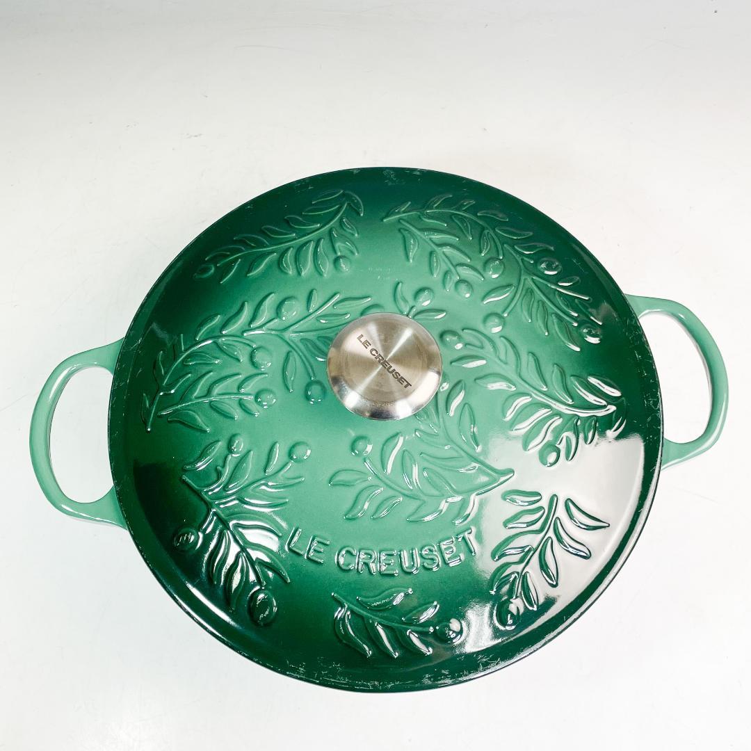 ル・クルーゼ シグニチャーマルミット 28cm レリーフ CO4690