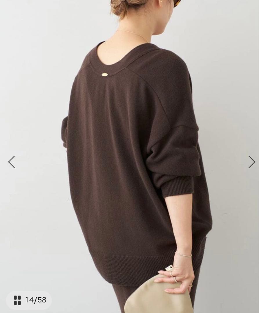 Deuxieme Classe / OLBIA Vネック プルオーバー