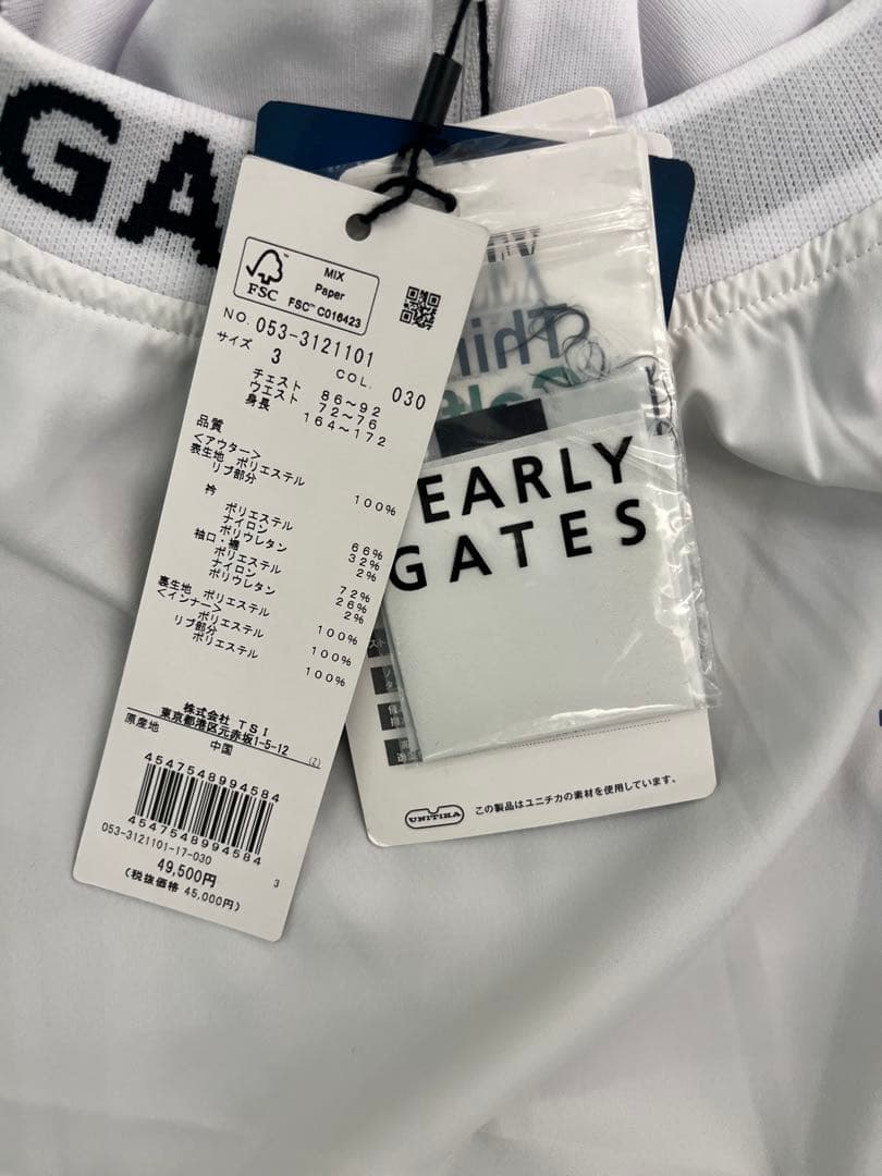 PEARLYGATES 053-3121101 定価49,500円 新品タグ付